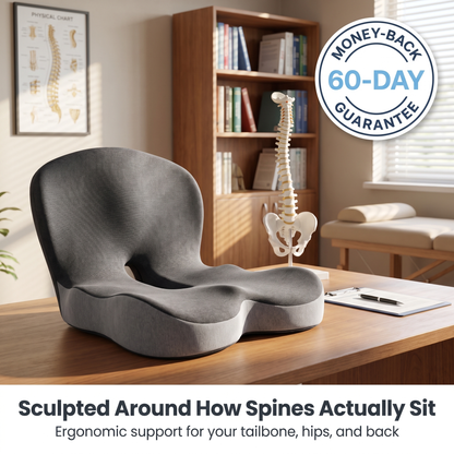 Ergonomic Full-Back Support Cushion